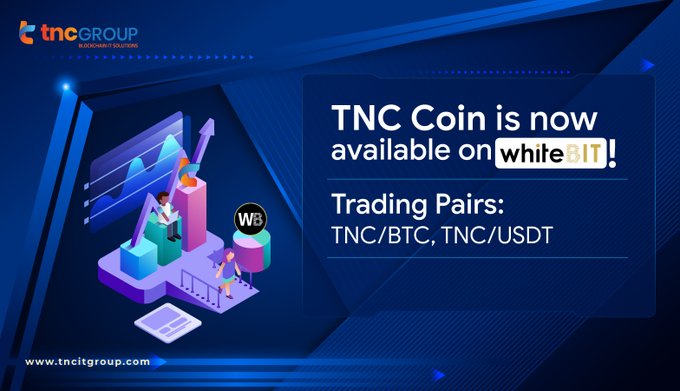 TNC Coin is now available on WHITEBIT